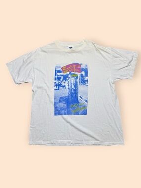 Vintage 1990s Spin Doctors T Shirt XL Pocket Full Of Kryptonite Distressed Vtg